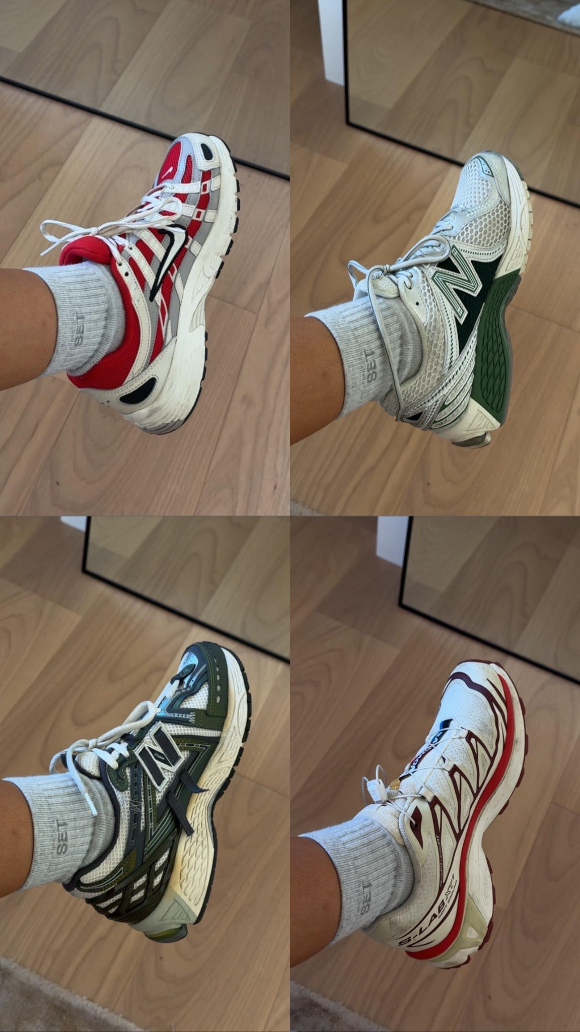 My fav sneakers are all linked! 