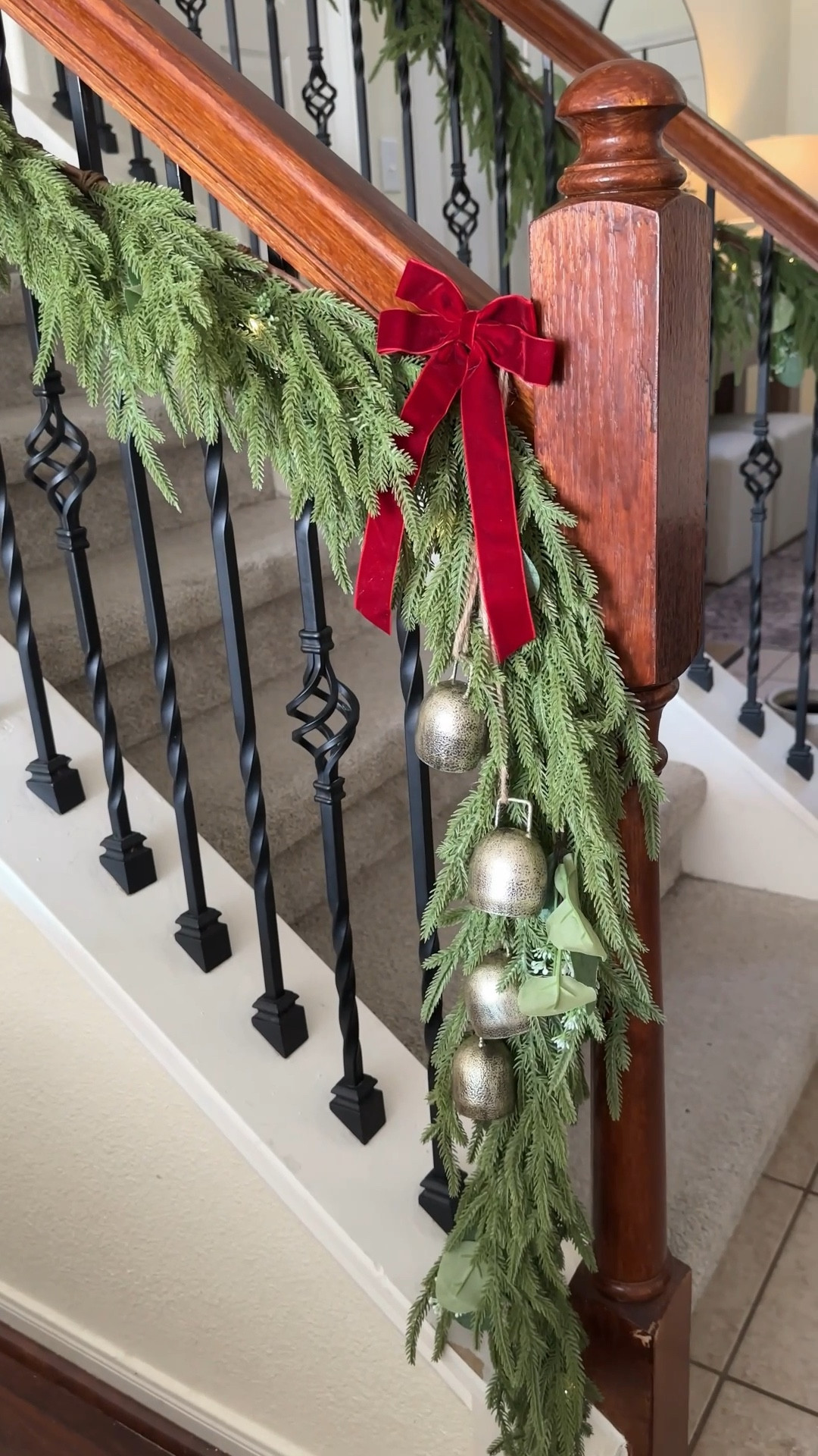 This is the garland you need for easy and effortless holiday decor around your home! Perfect for mantels, stairscases, across your headboard, front porch, etc! 

#holidaydecor #christmasgarland #viralgarland #christmasdecor #christmasdecorinspo #holidayhome 

#LTKHome #LTKHoliday #LTKSeasonal