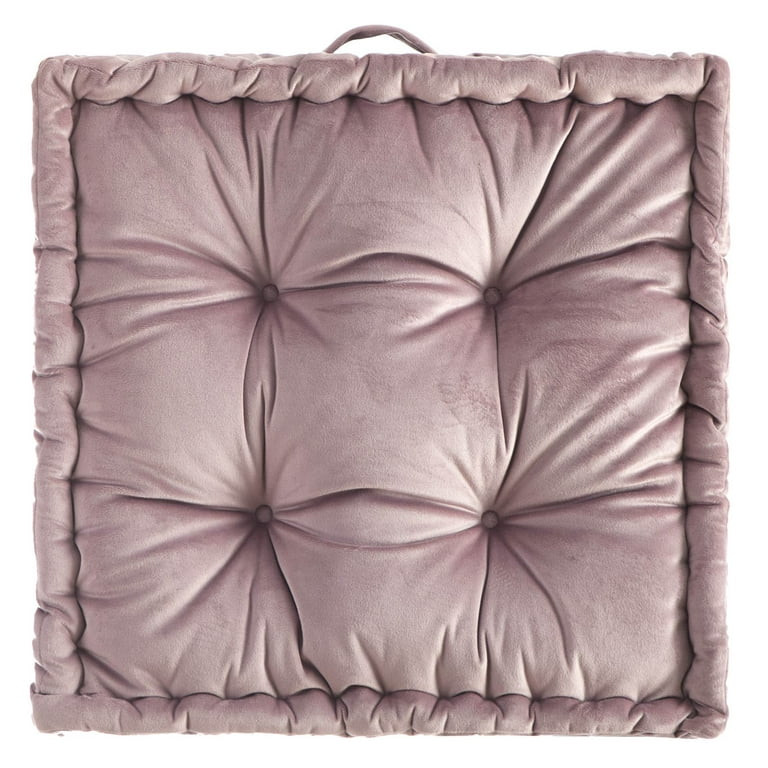 Home Decor Collection Stylehouse 20" x 20" Burnished Lilac Decorative Floor Pillow | Walmart (US)