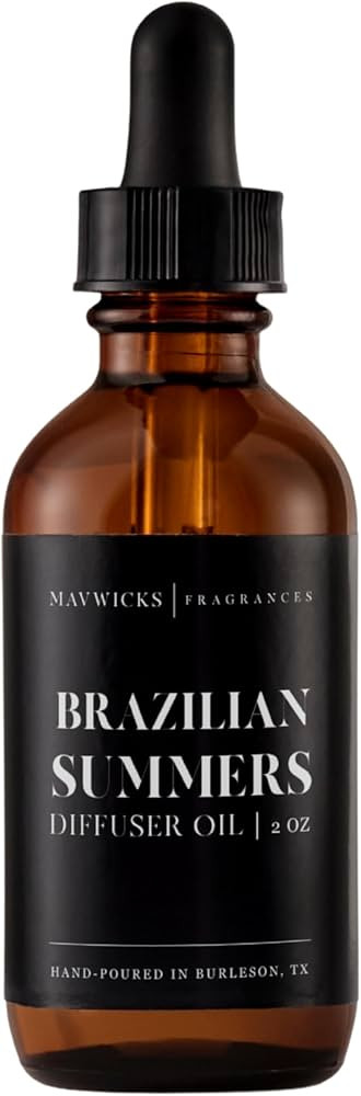 Amazon.com: Mavwicks Diffuser Oil (Brazilian Summers) \u2013 2oz Premium Essential Oil Blend for ... | Amazon (US)