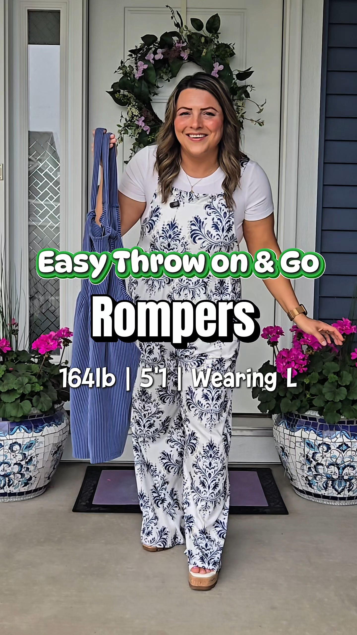 Easy Throw on and Go Rompers

#LTKPlusSize #LTKPetite #LTKMidsize
