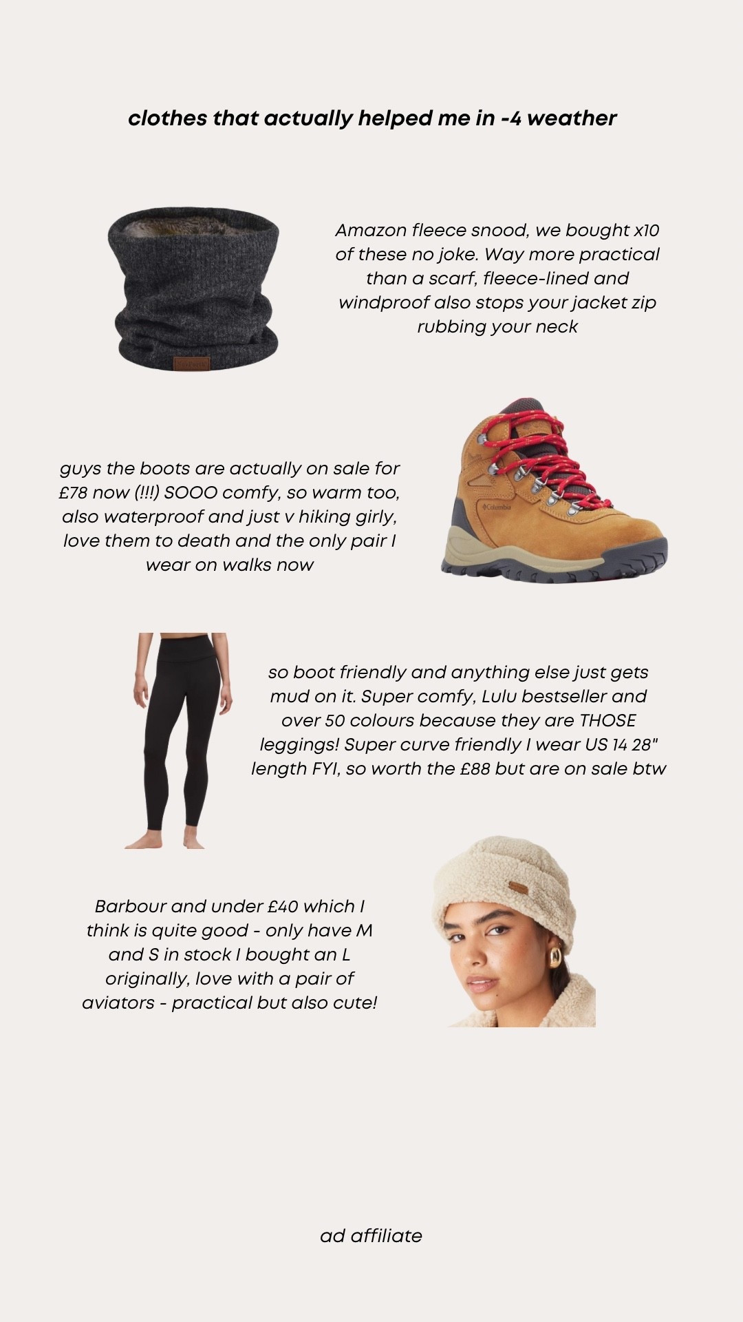 Hardworking winter outfit heroes - Amazon, asos and lululemon 🌟 

#LTKwinter #LTKuk #LTKmidsize