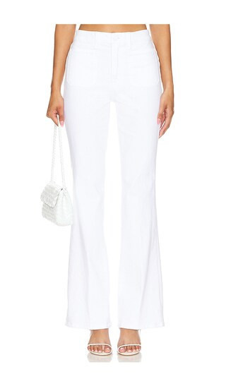 Good American Good Classic Boot Jeans in White. - size 20 | Revolve Clothing (Global)