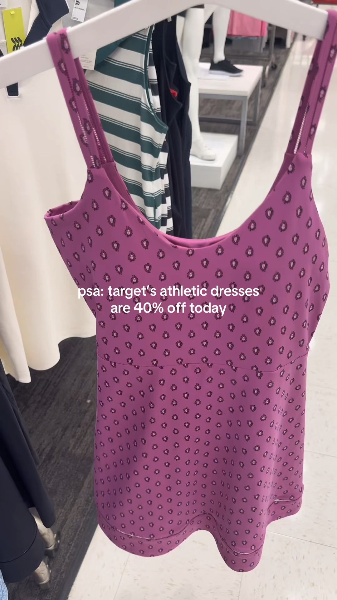 The Target athletic dress sale is TOO good 😭☁️

#LTKActive #LTKSeasonal #LTKSaleAlert