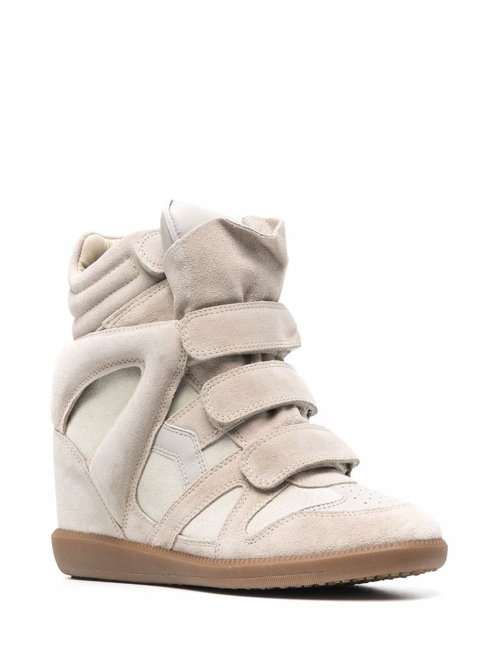 MARANT ÉTOILE Bekett high-top Wedge Sneakers - Farfetch | Farfetch Global