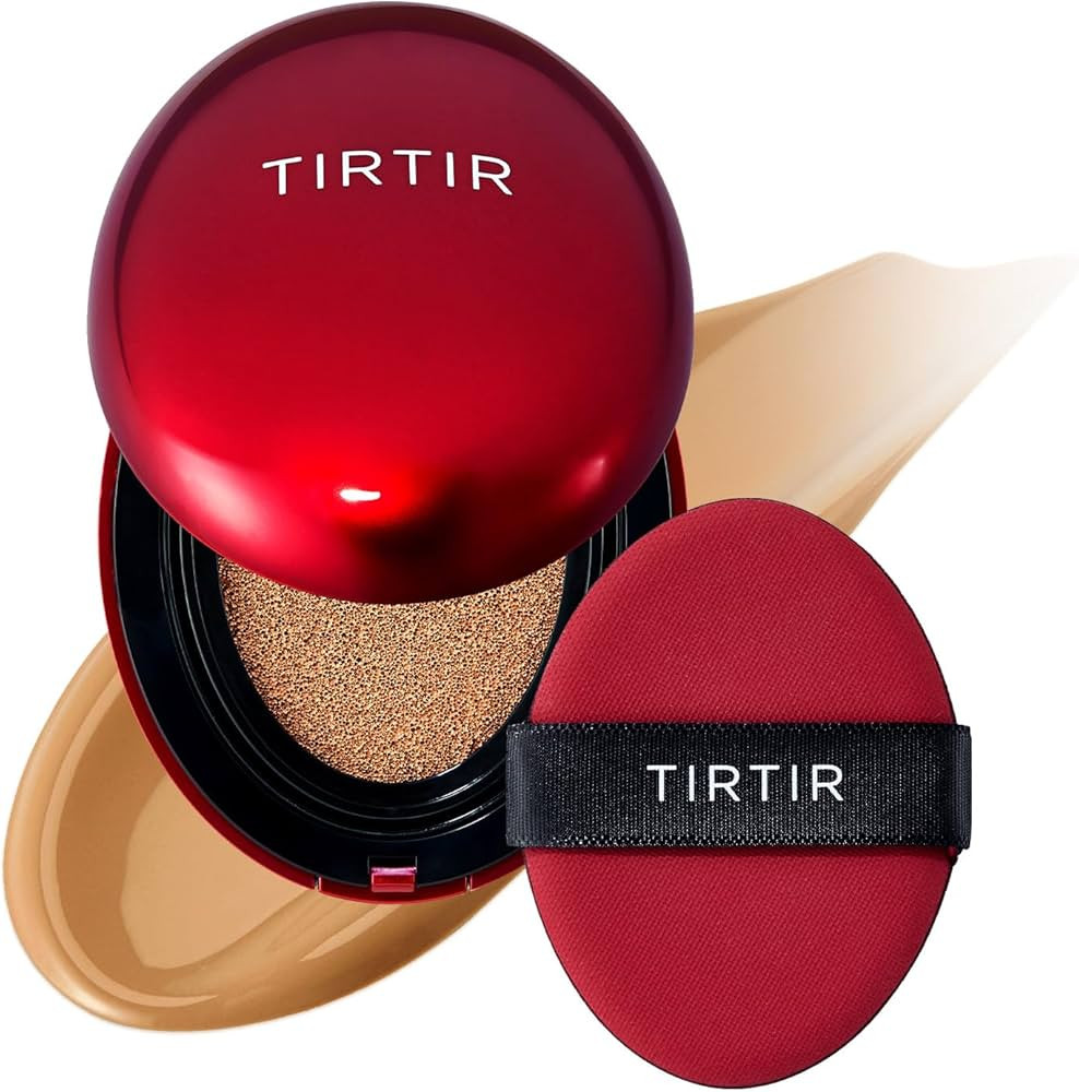 TIRTIR Mask Fit Red Cushion Foundation | Japan's No.1 Choice for Glass skin, Long-Lasting, Lightw... | Amazon (US)