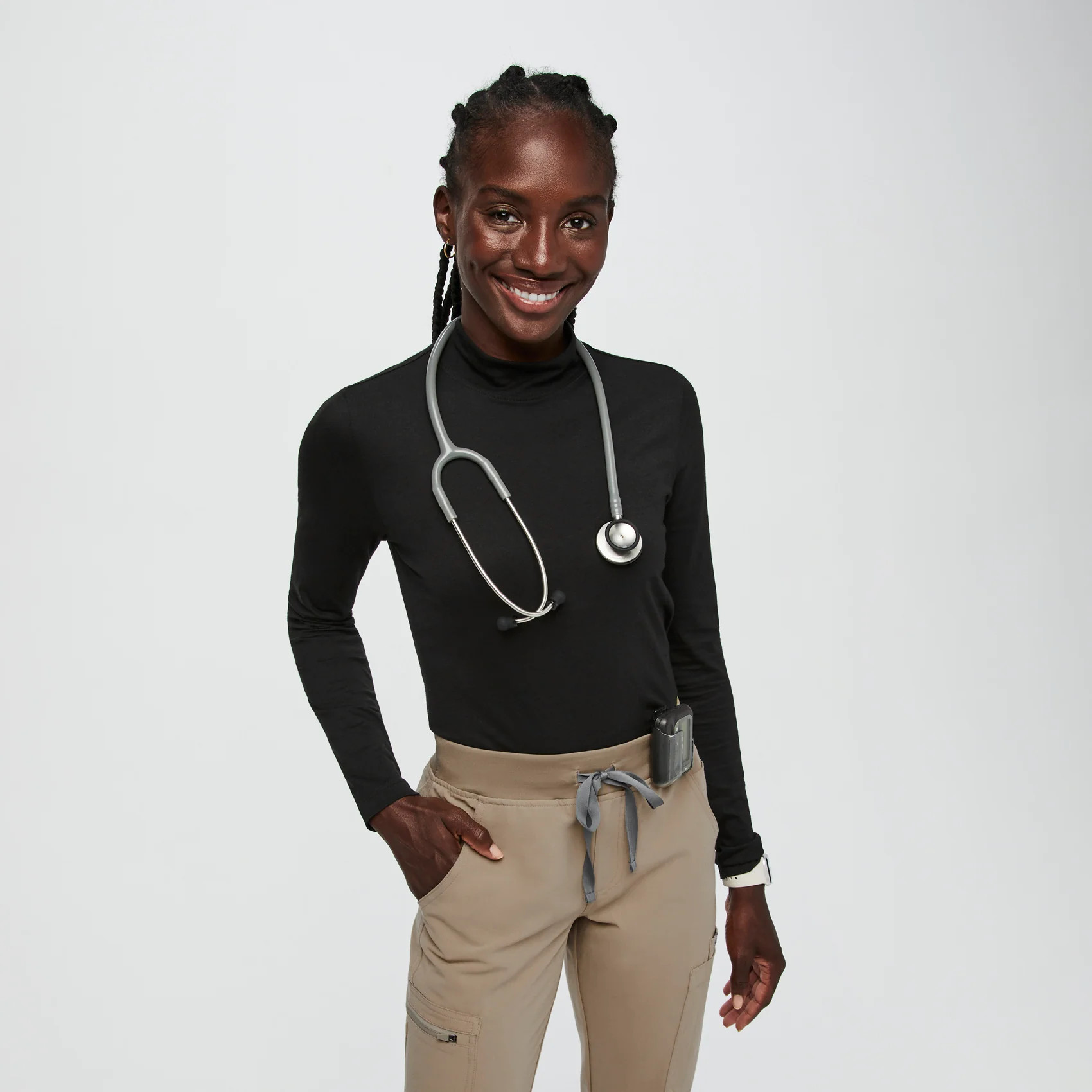 Mock Neck Longsleeve | FIGS