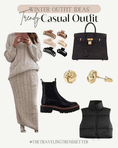 Trinity, casual outfit, Amazon, Chelsie, boot, workwear, bossbabe, business, casual, lounge, set, winter outfit, trendy, Amazon, fines, puffer vest, bag, purse, travel, outfit, church outfit

#LTKover40 #LTKmidsize #LTKfindsunder50