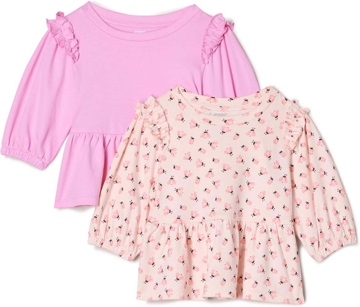 Amazon Essentials x Sofia Grainge Toddler and Baby Girls' 3/4 Sleeve Knit Top | Amazon (US)