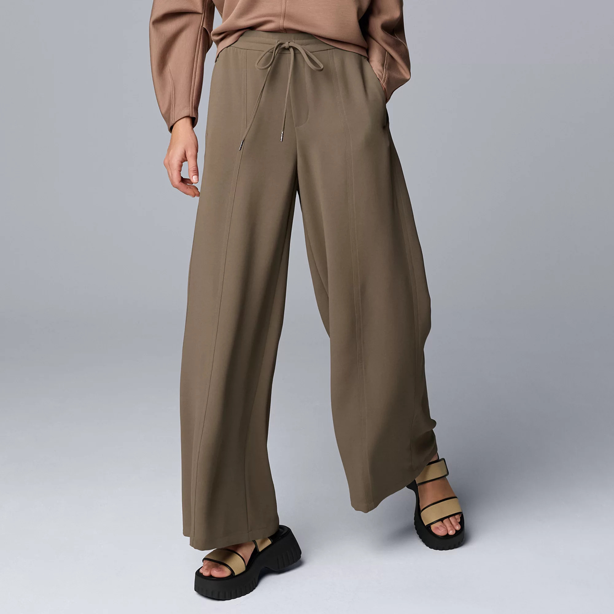 Women's Simply Vera Vera Wang Wide Leg Pants | Kohl's