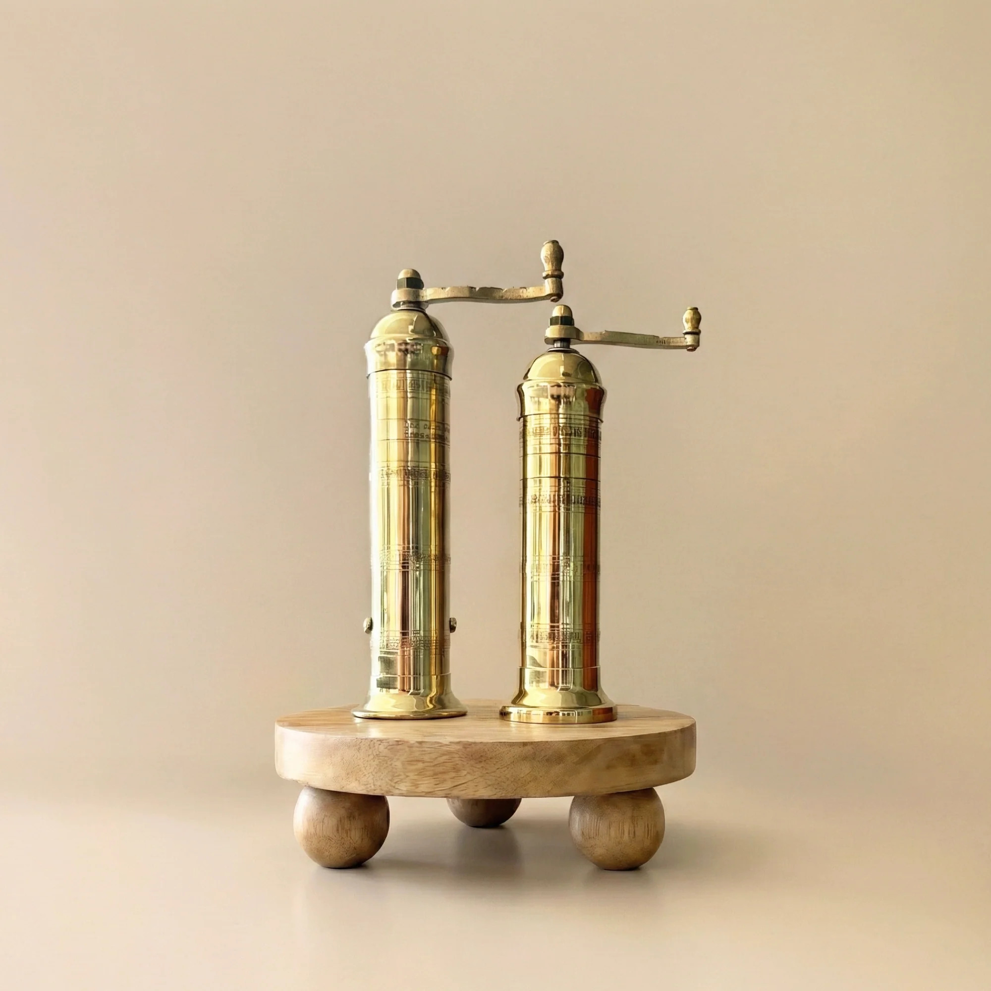Brass Mills & Riser Set
 – Cove Home | Cove Home