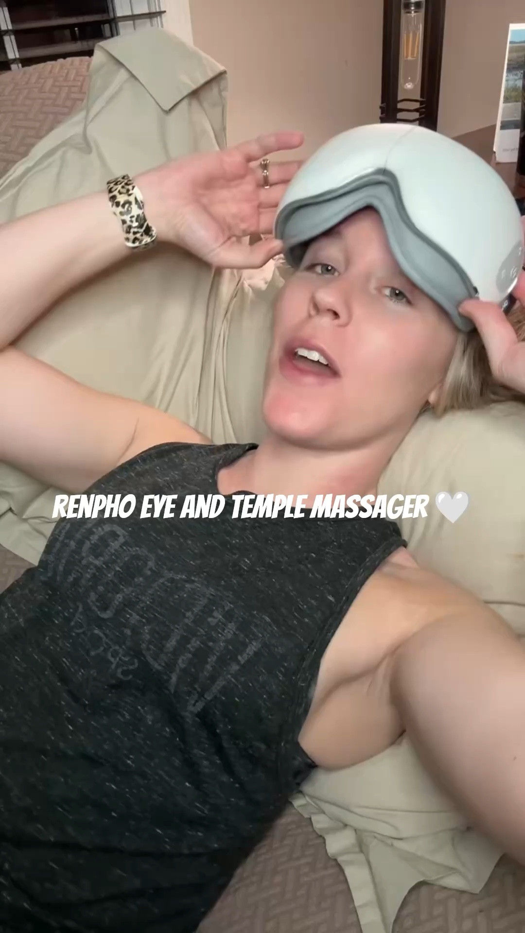 Heated eye massager I use to relax + reset after long days 😌

Helps with eye strain, tension, and tired eyes the heat + compression feels like a mini spa at home.

Perfect if you’re on your phone/computer a lot or deal with headaches.

#LTKSaleAlert #LTKmomlife #LTKselfcare