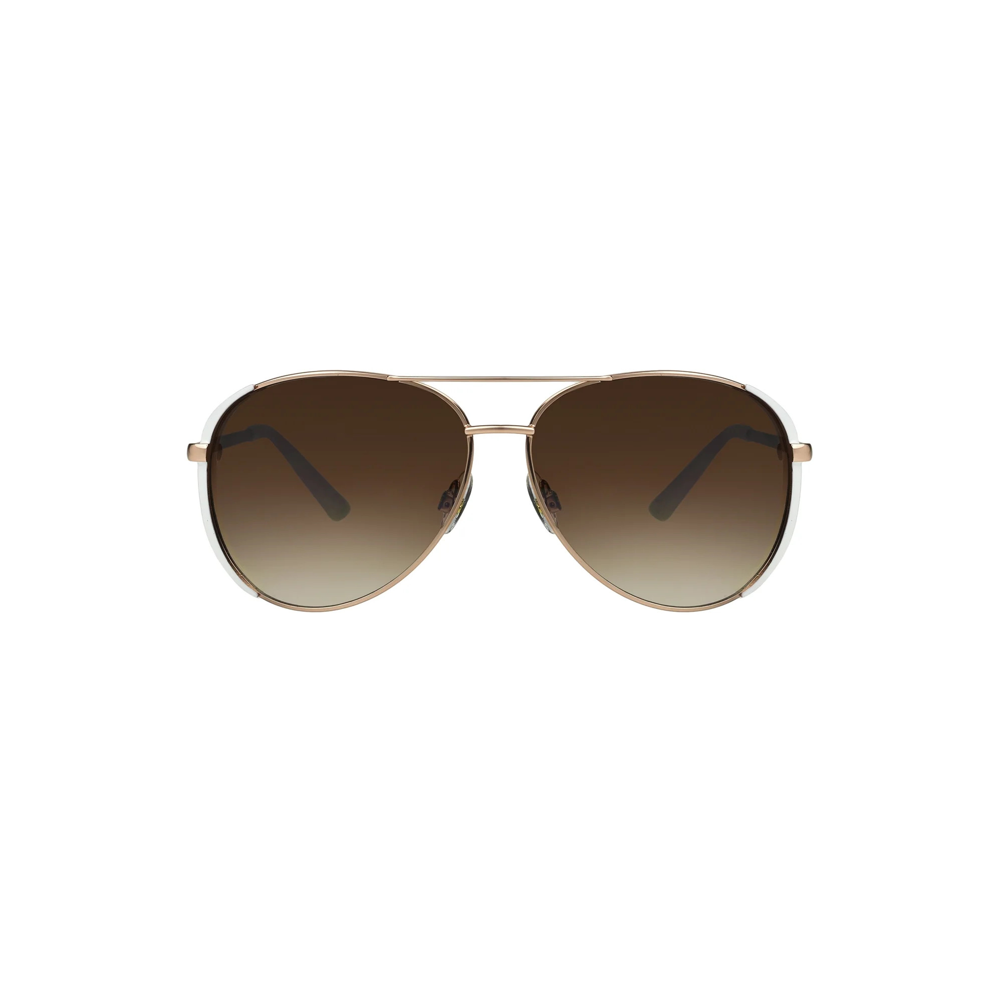 Foster Grant Women's Aviator Fashion Sunglasses Gold - Walmart.com | Walmart (US)