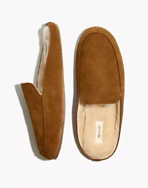 Men's Suede Slippers | Madewell