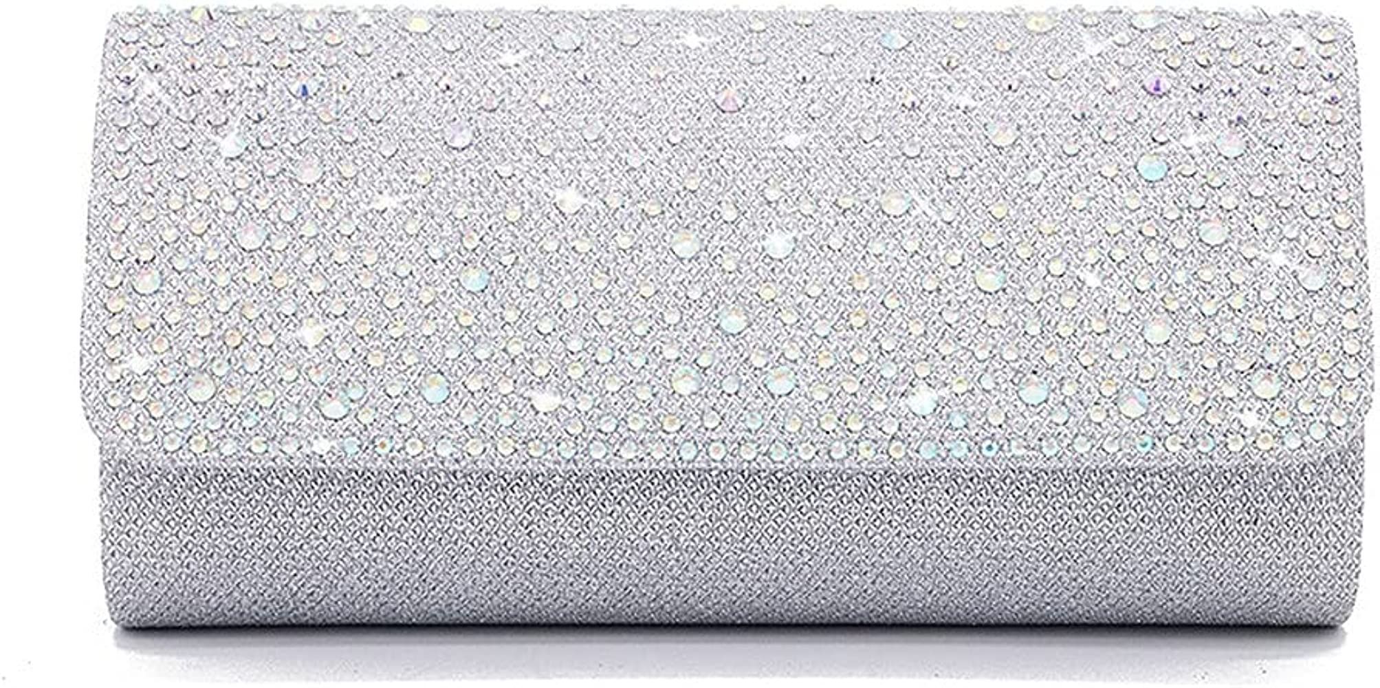 Bling Crystal Clutch Purses for Women Evening Bags Formal Party Rhinestone Handbags | Amazon (US)