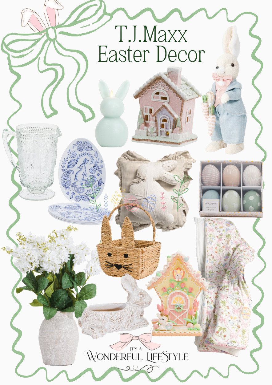 Take a look at the new Easter decorations available at TJMaxx! They’re a lovely way to welcome the joys of Spring! 

 #LTKSeasonal #LTKHome #LTKFindsUnder50