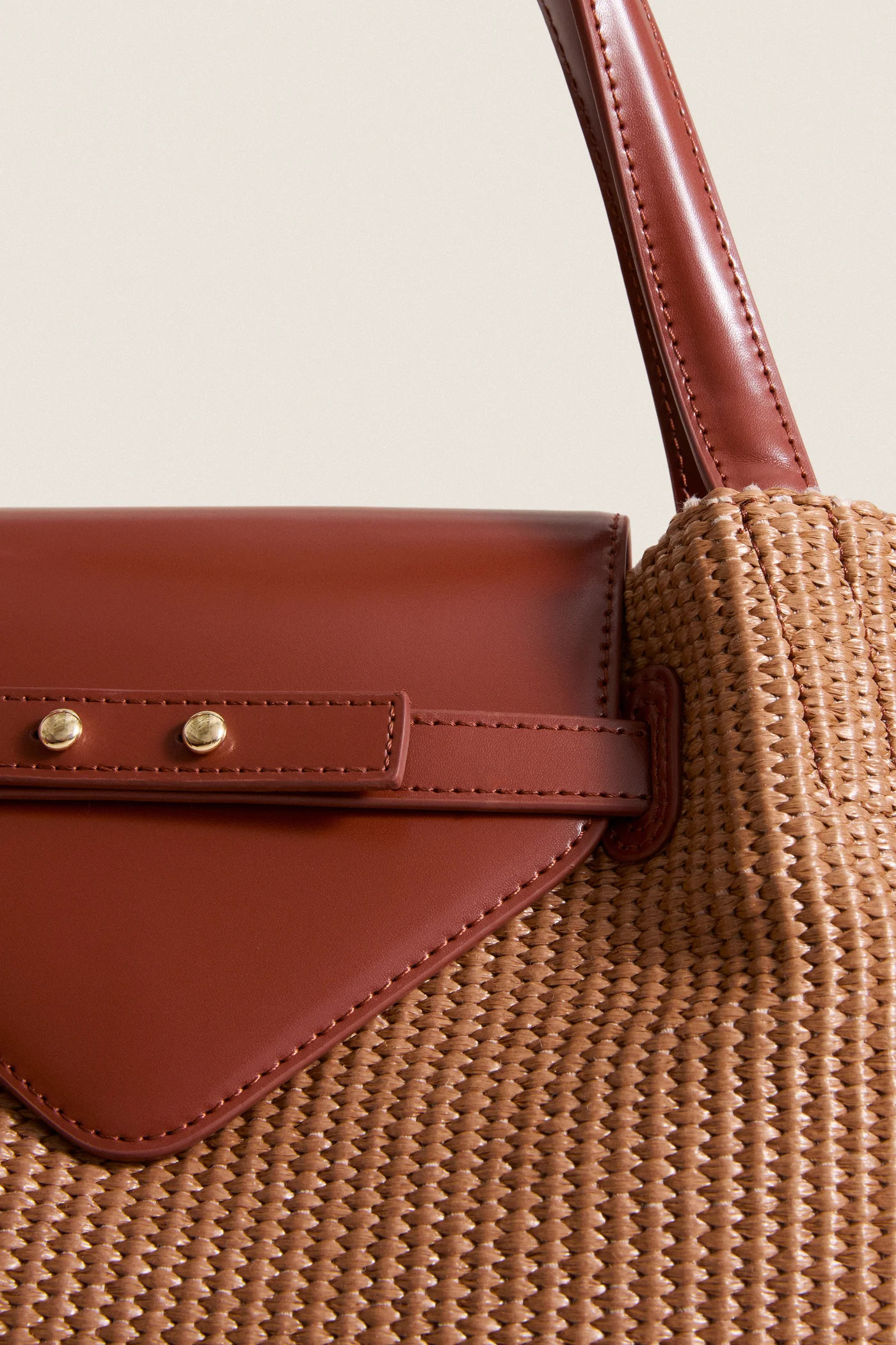 Cognac Raffia Blaine Tote | Tuckernuck (US)