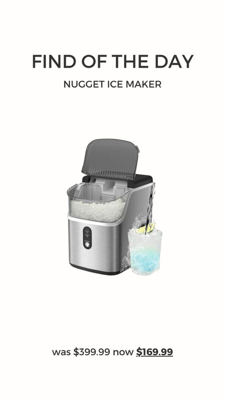 Viral nugget ice maker! Under $200!!

#LTKhome #LTKsalealert