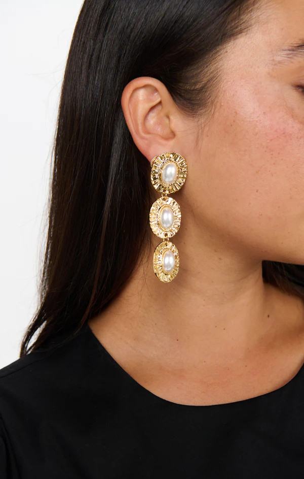 Petit Moments Providence Earrings ~ Gold | Show Me Your Mumu