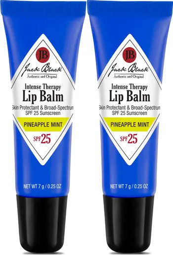Jack Black Intense Therapy Lip Balm SPF 25 Duo | Nordstrom | Nordstrom