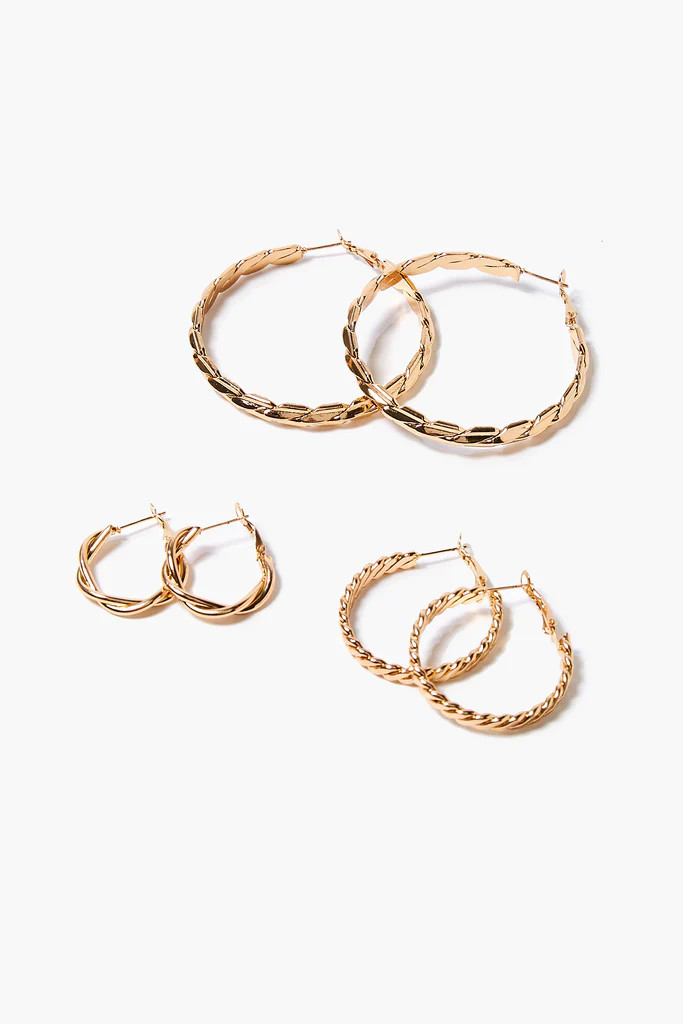 Assorted Hoop Earring Set
– Forever 21 | Forever 21 CA