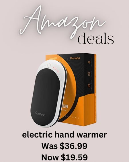 Amazon deal of the day! 
| amazon | hunting gifts | gifts for the hunter | electric hand warmers | gifts for grandpa | gifts for father in law | gifts for dad | camping | pocket heater | fisher | fishing | amazon prime | amazon finds | best of amazon | amazon gifts | gifts for him | gift guide | gift guide for men | gifts for men | gifts for husband | gifts for boyfriend | gifts for dad | gifts for her | gifts for boss | gifts for coworkers | Christmas | amazon gifts | gift ideas | sale | prime deals | lightening deal | sale alert | daily deals | amazon deals | amazon sale | gifts under 50 | gifts for mom | coffee mug | coffee mug warmer | 
#amazon #deals #sale #giftguide

#LTKHoliday #LTKGiftGuide #LTKsalealert