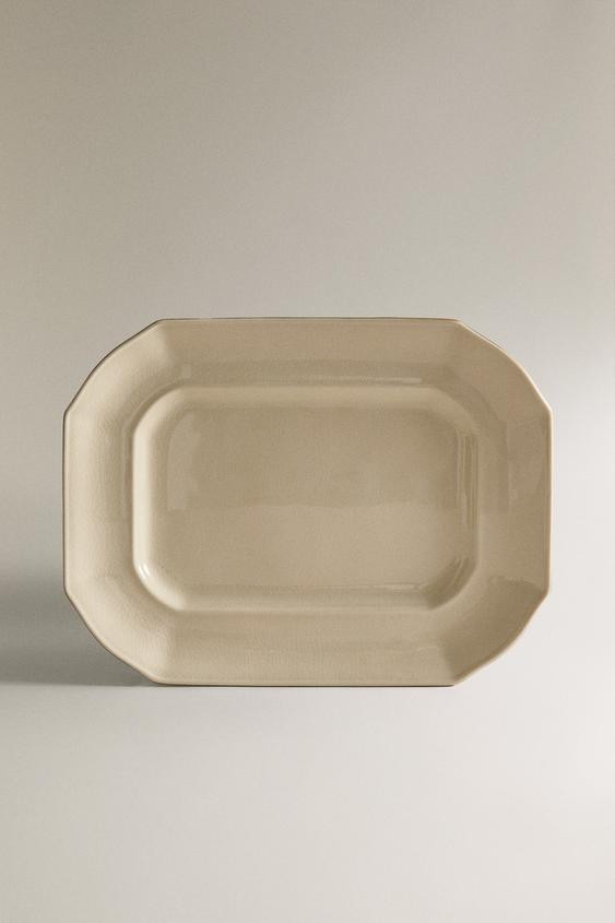 RECTANGULAR PORCELAIN SERVING DISH | Zara US