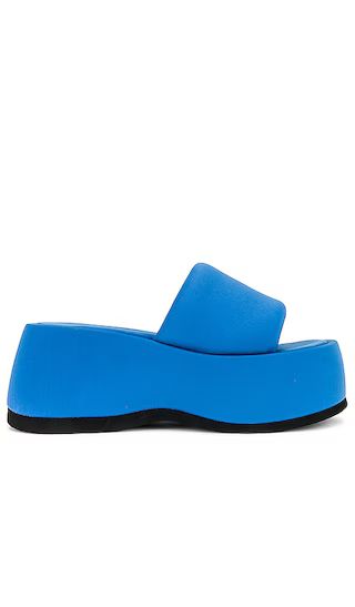 Txt Me Platform Sandal in Blue Neoprene | Revolve Clothing (Global)