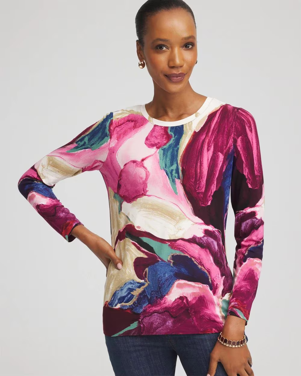 Artisanal Touch of Cool™ Layering Tee | Chico's