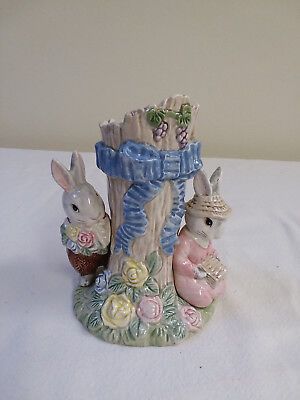 FITZ & FLOYD Bunny Hollow Bud Vase  | eBay | eBay US