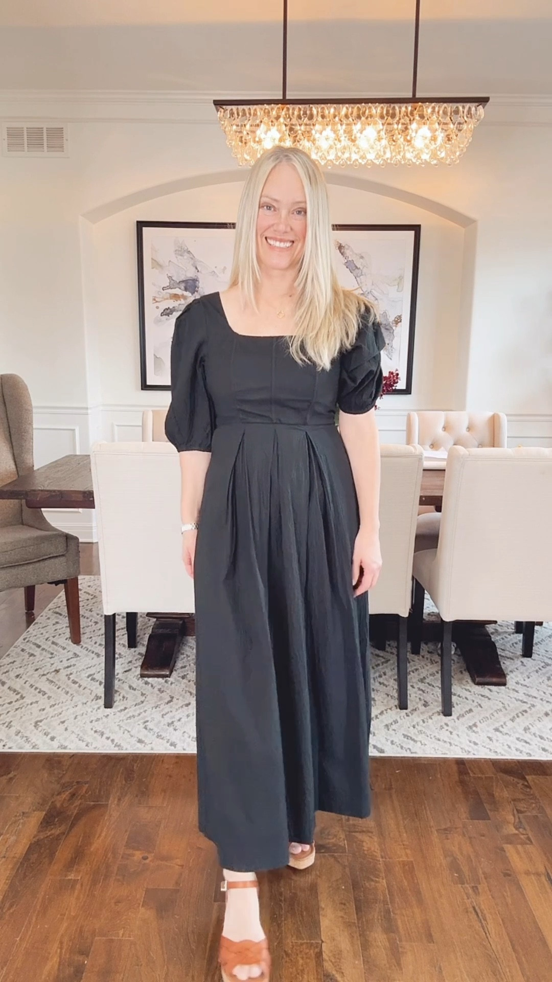Great summer dress maxi dress perfect for a baby bump baby shower travel outfit. The material is a tad thicker so it’s perfect for those days that the temperature drops a little.

#LTKSpringSale #LTKTravel #LTKFindsUnder50