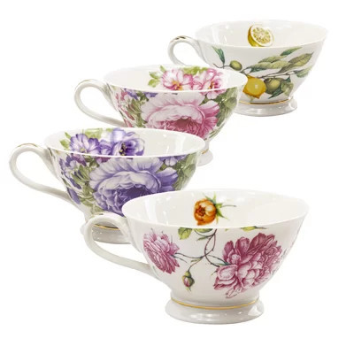 4 Piece Teacup Set | Wayfair North America