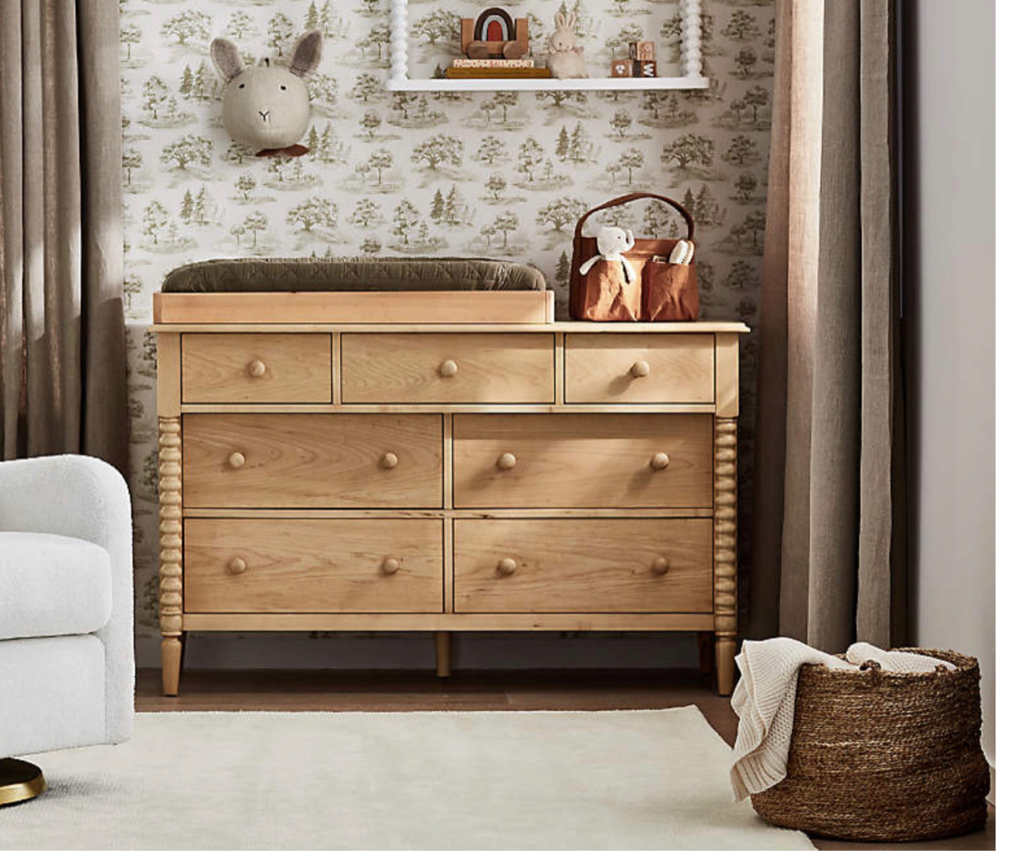 Nursery dresser goals 🤍✨

#LTKhome #LTKbaby #LTKbump