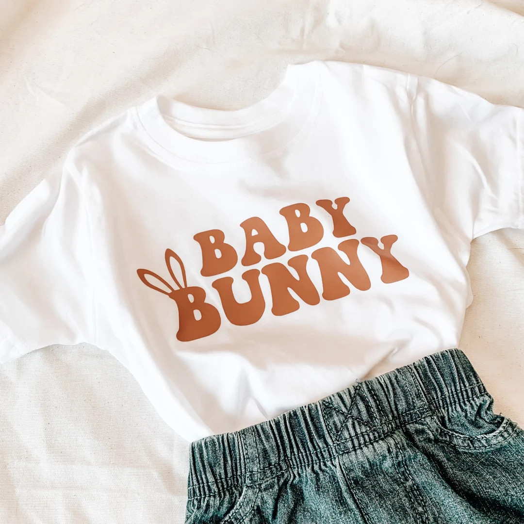 Easter Toddler Shirt Baby Bunny Toddler Tshirt Easter Tshirt Custom Baby Tshirt - Etsy | Etsy (US)