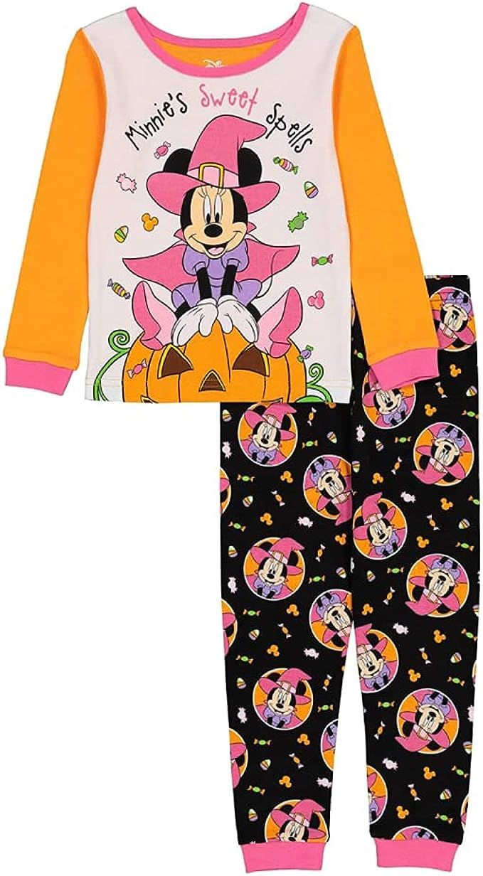 Disney Kids' Baby Minnie and Mickey Seasonal Cotton Pajamas | Amazon (US)