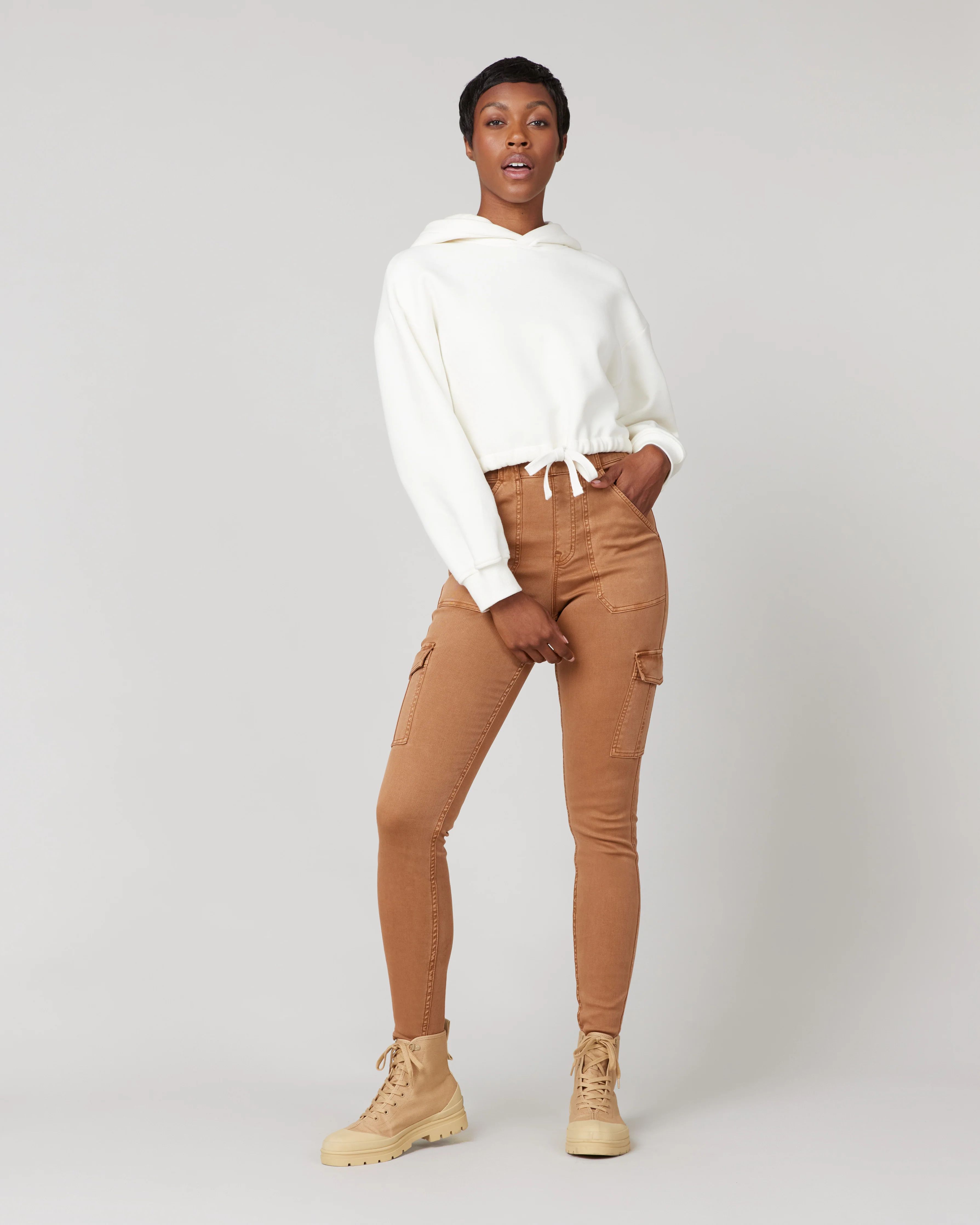 Stretch Twill Ankle Cargo Pant | Spanx