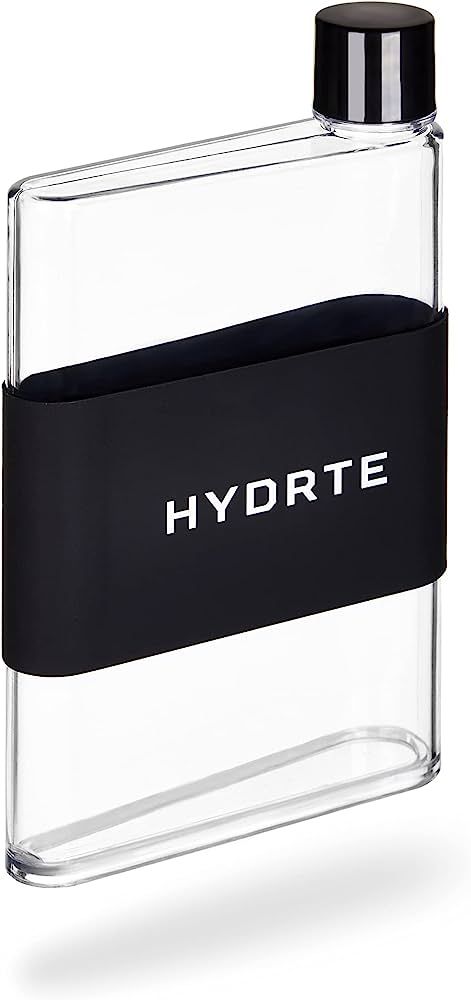 Hydrte Flat Water Bottle 17 oz, Leak Proof and Slim Water Bottle Design,The Purse Water Bottle, C... | Amazon (US)