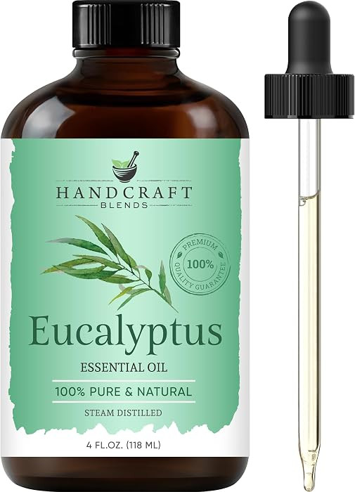 Handcraft Blends Eucalyptus Essential Oil \u2013 Huge 4 Fl Oz \u2013 100% Pure and Natural \u2013... | Amazon (US)
