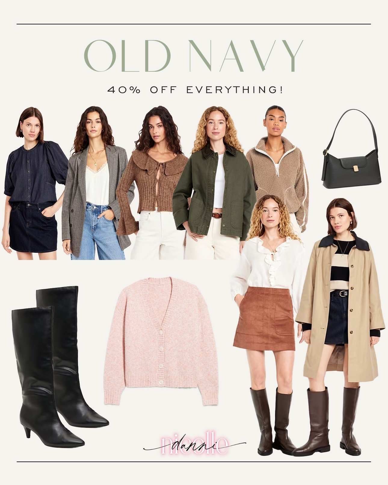 Old Navy sale! 40% off everything!

#oldnavy

Old navy new arrivals. Old navy fall fashion. Trendy fall style. Fall barn jacket. Fall sweater. Fall Sherpa sweatshirt. Fall trench coat. Black fall boots  

#LTKStyleTip #LTKSaleAlert #LTKSeasonal