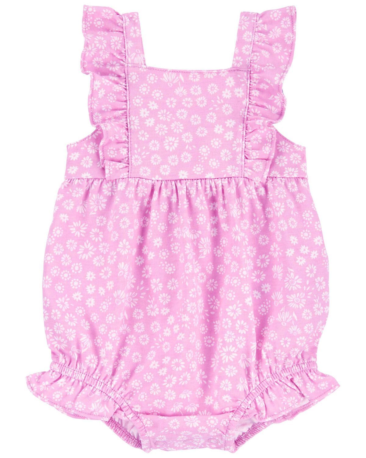 Baby Floral Jersey Romper | Carter's