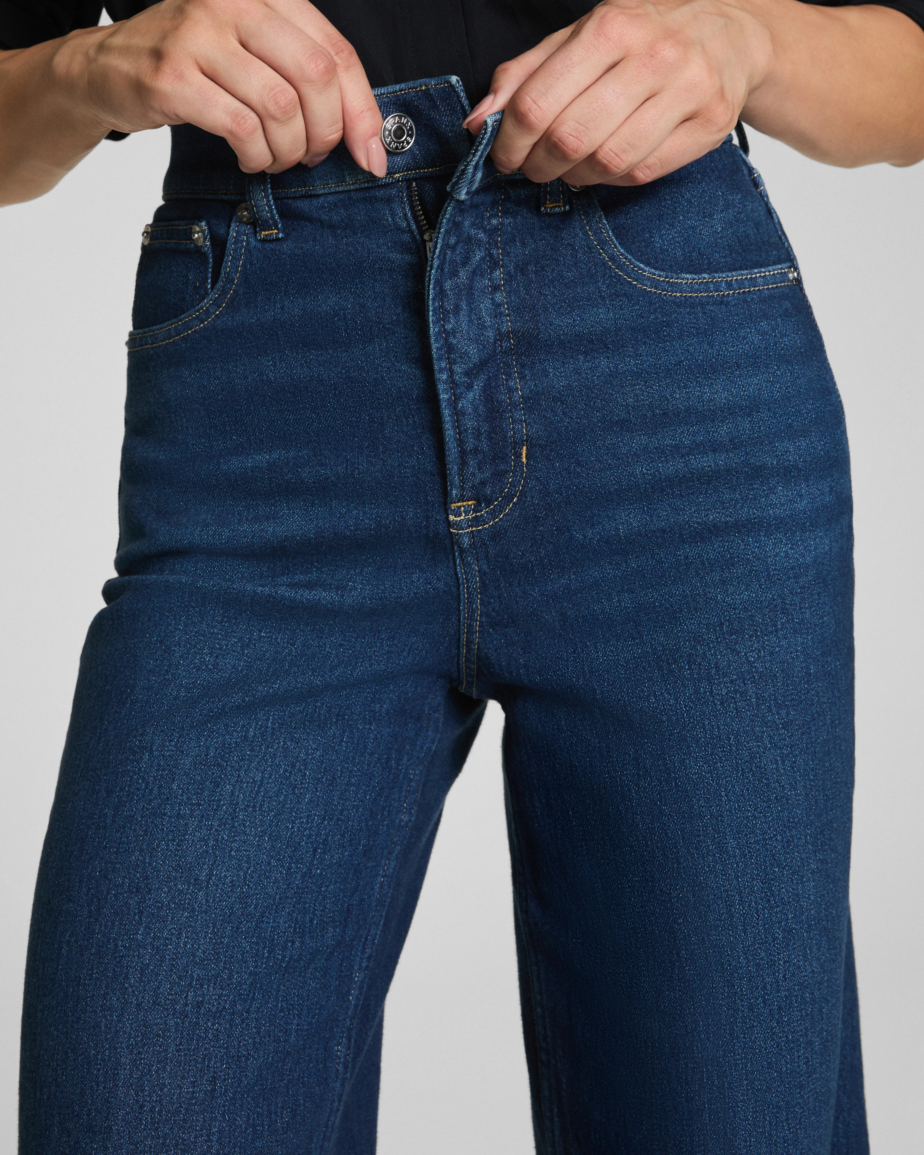 Shaping Wide Leg Jeans | 4-Way Stretch Denim | SPANX | Spanx