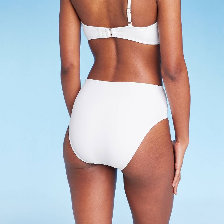 Women's Twist-Front High Waist Medium Coverage Bikini Bottom - Shade & Shore™ | Target