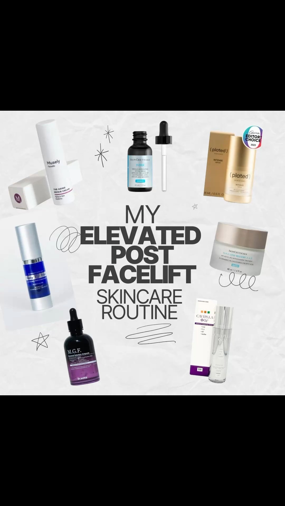 Here are some of the products in my new elevated postop facelift routine. I know a lot of you have asked what I’ve been using so here are some of the products! Let me know what questions you have!  I was I was unable to link some of these products, but they are on my shopmy link. 

#LTKStyleTip #LTKOver40 #LTKBeauty