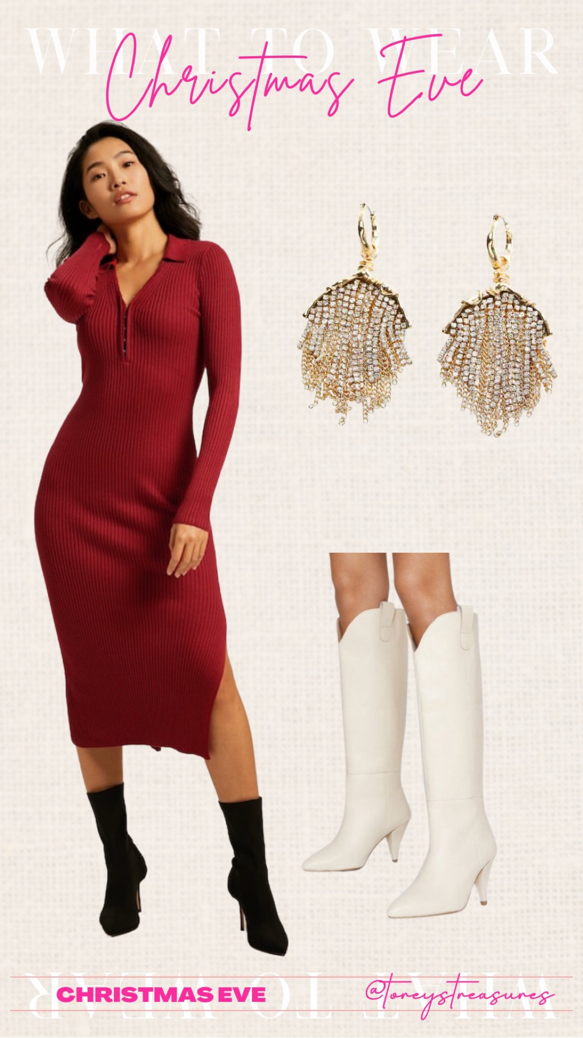 Christmas outfit, Christmas outfit idea 

#LTKHoliday #LTKunder100 #LTKSeasonal