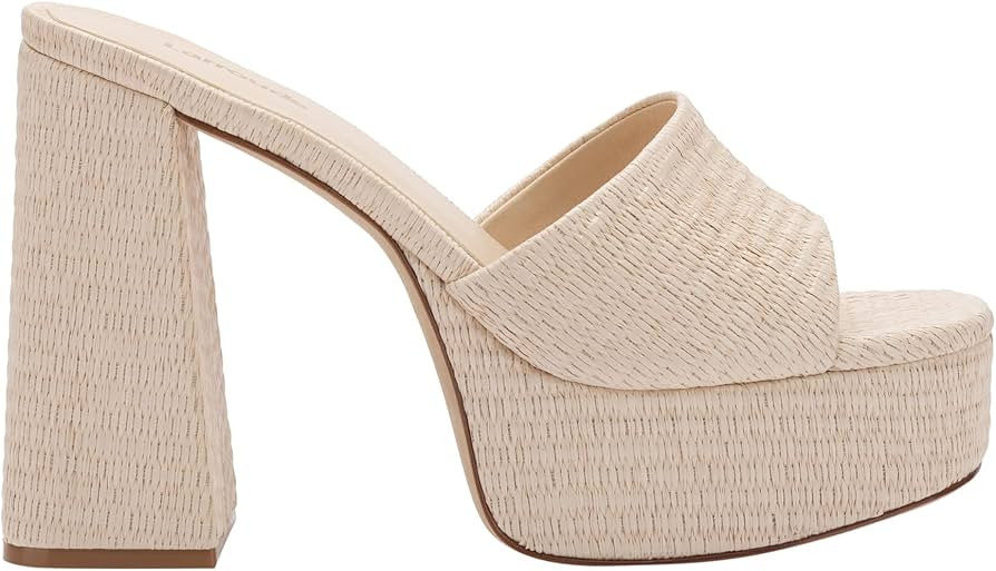 Amazon.com: Larroude, Dolly Mule, 5.5, Natural : Luxury Stores | Amazon (US)