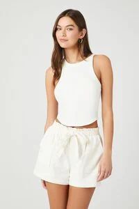 Belted Trouser Shorts | Forever 21 (US)