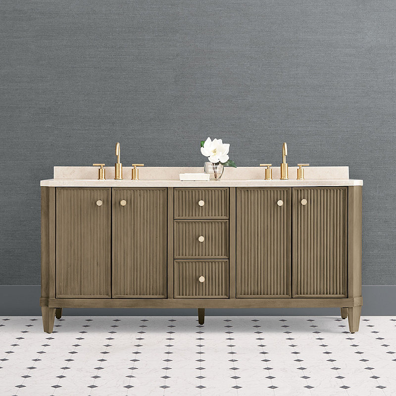 Avino 72" Double Bath Vanity - Espresso - Frontgate | Frontgate