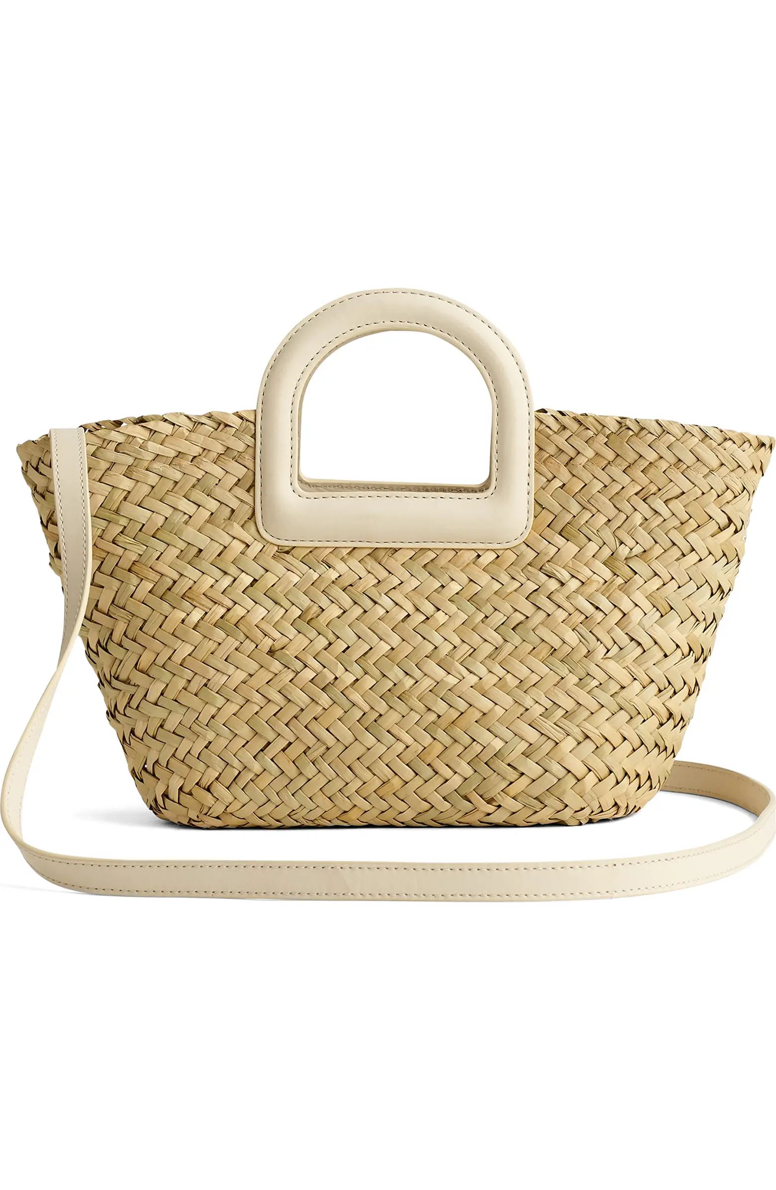 Mini Woven Seagrass Crossbody Basket Bag | Nordstrom