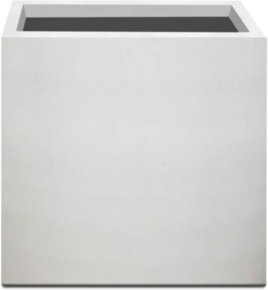Kante 10 Inch Square Concrete Planter for Outdoor Indoor Home Patio Garden, Large Plant Pot with ... | Amazon (US)