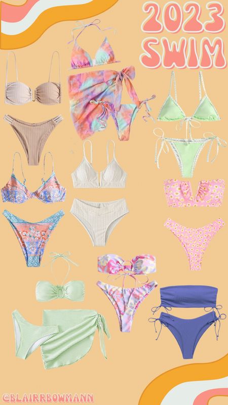 Amazon Bikini Sets! 

#LTKstyletip #LTKswim #LTKunder50